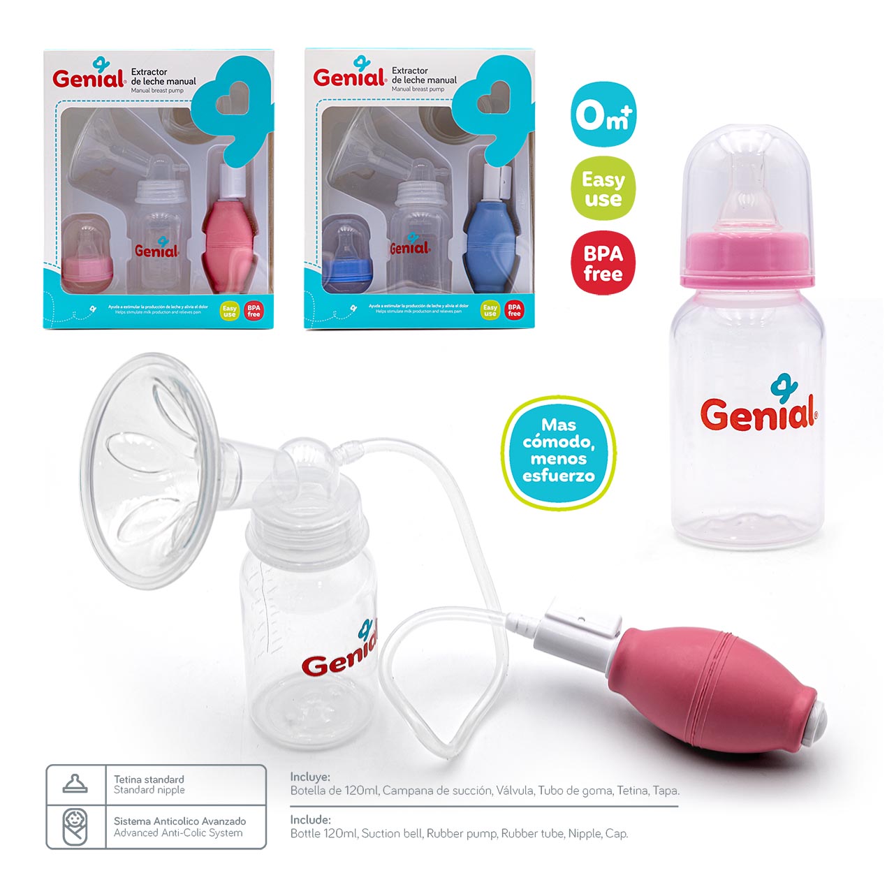 EXTRACTOR MANUAL DE BOMBA GENIAL