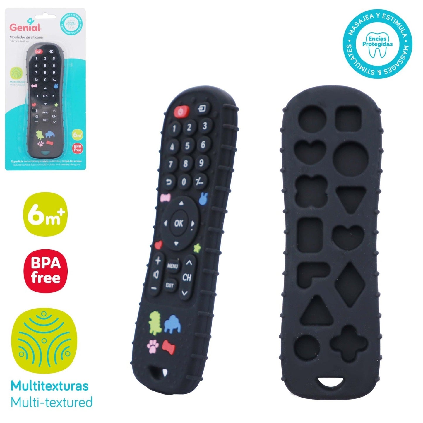 CONTROL DE TV MORDEDOR GENIAL