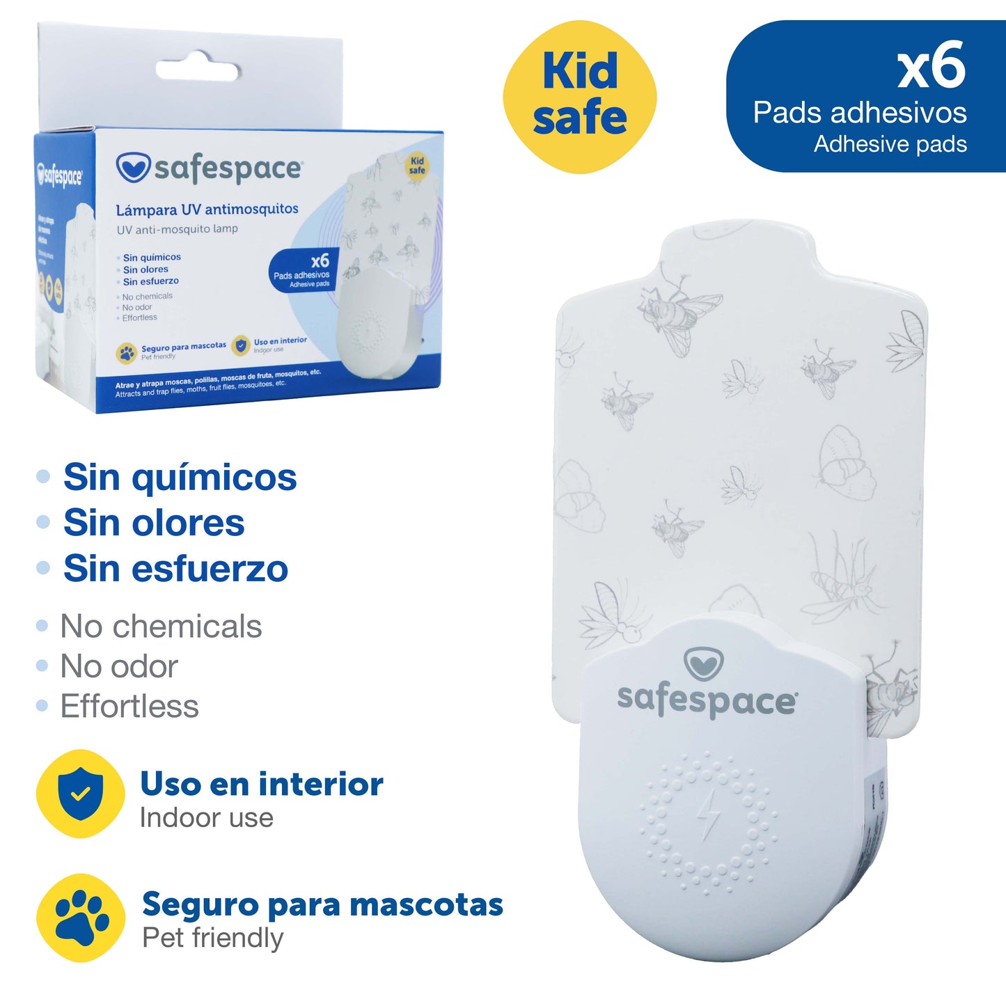 LAMPARA ANTIMOSQUITOS GENIAL