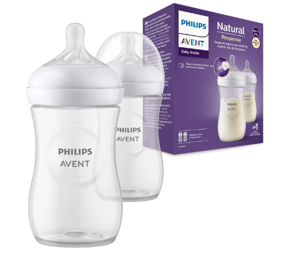 BIBERON DOBLE AVENT NATURAL 9OZ