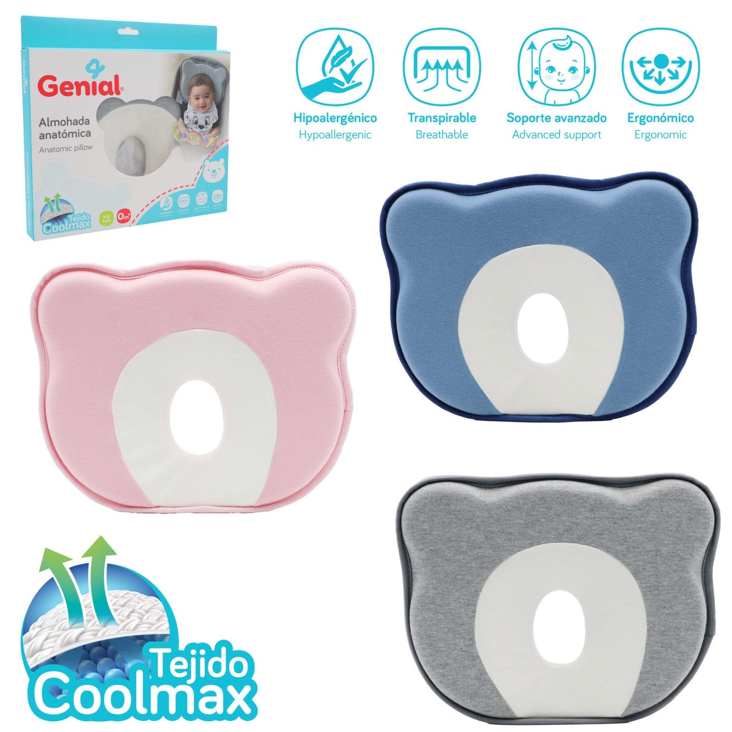 ALMOHADA ANATOMICA GENIAL