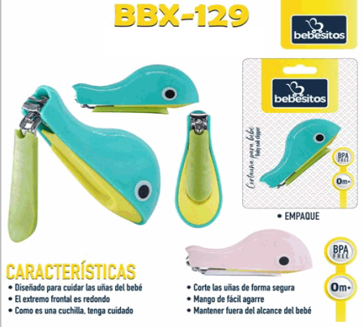 CORTAUÑAS BALLENA BEBESITOS
