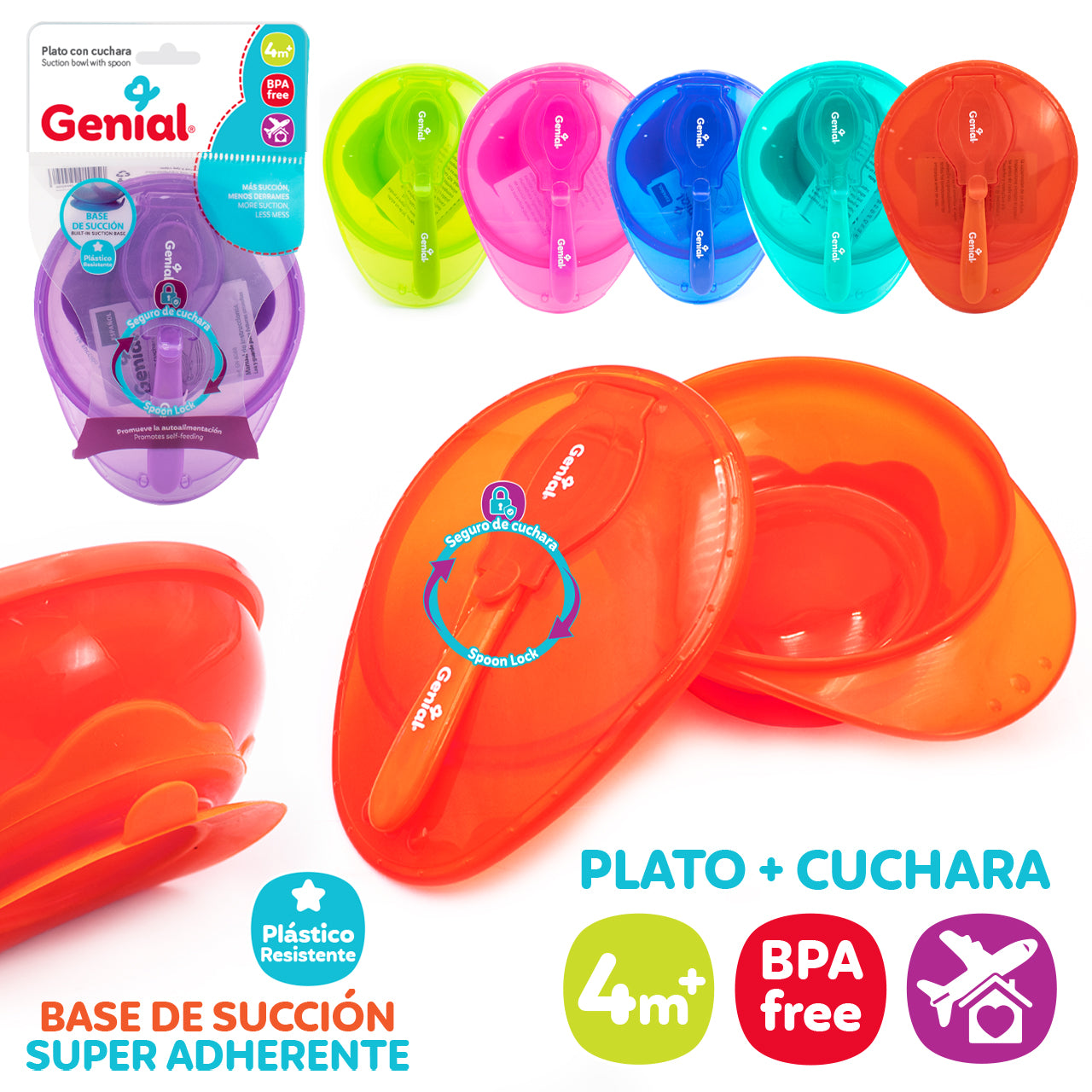 PLATO DE SUCCION GENIAL