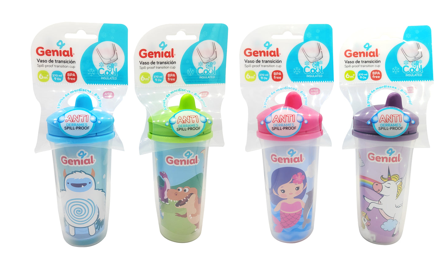 VASO DE ENTRENAMIENTO 9OZ GENIAL