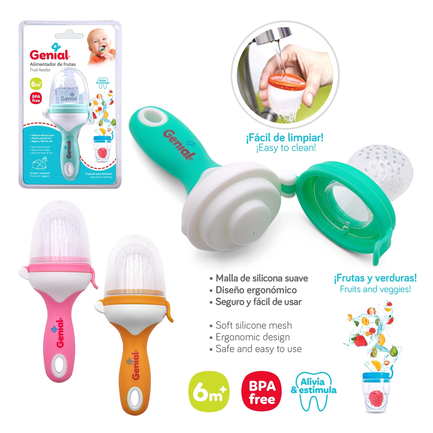 ALIMENTADOR DE FRUTAS GENIAL