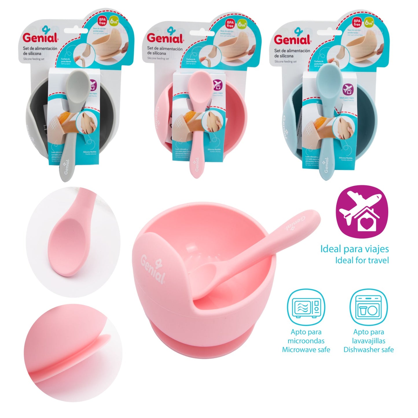 SET DE ALIMENTACION SILICON GENIAL