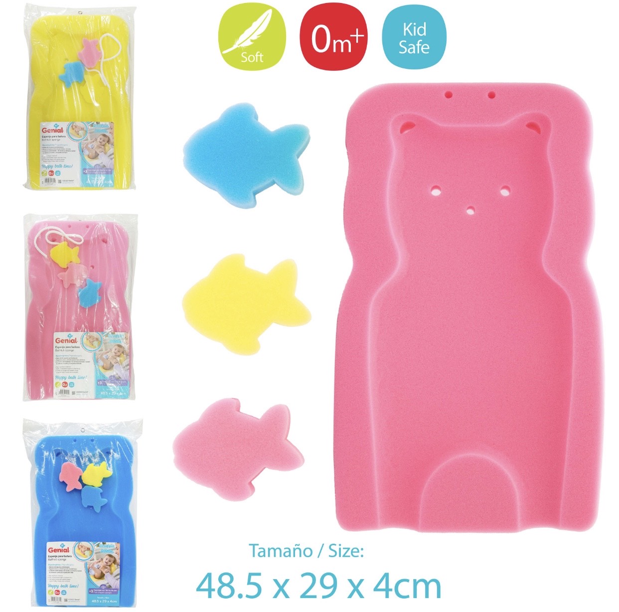 ESPONJA DE BAÑERA GENIAL