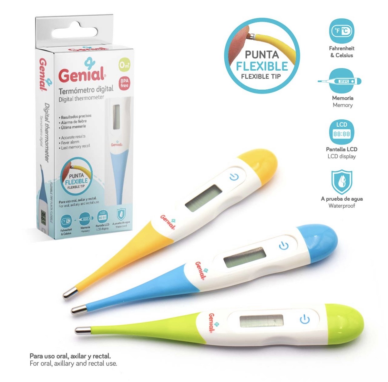 TERMOMETRO DIGITAL GENIAL