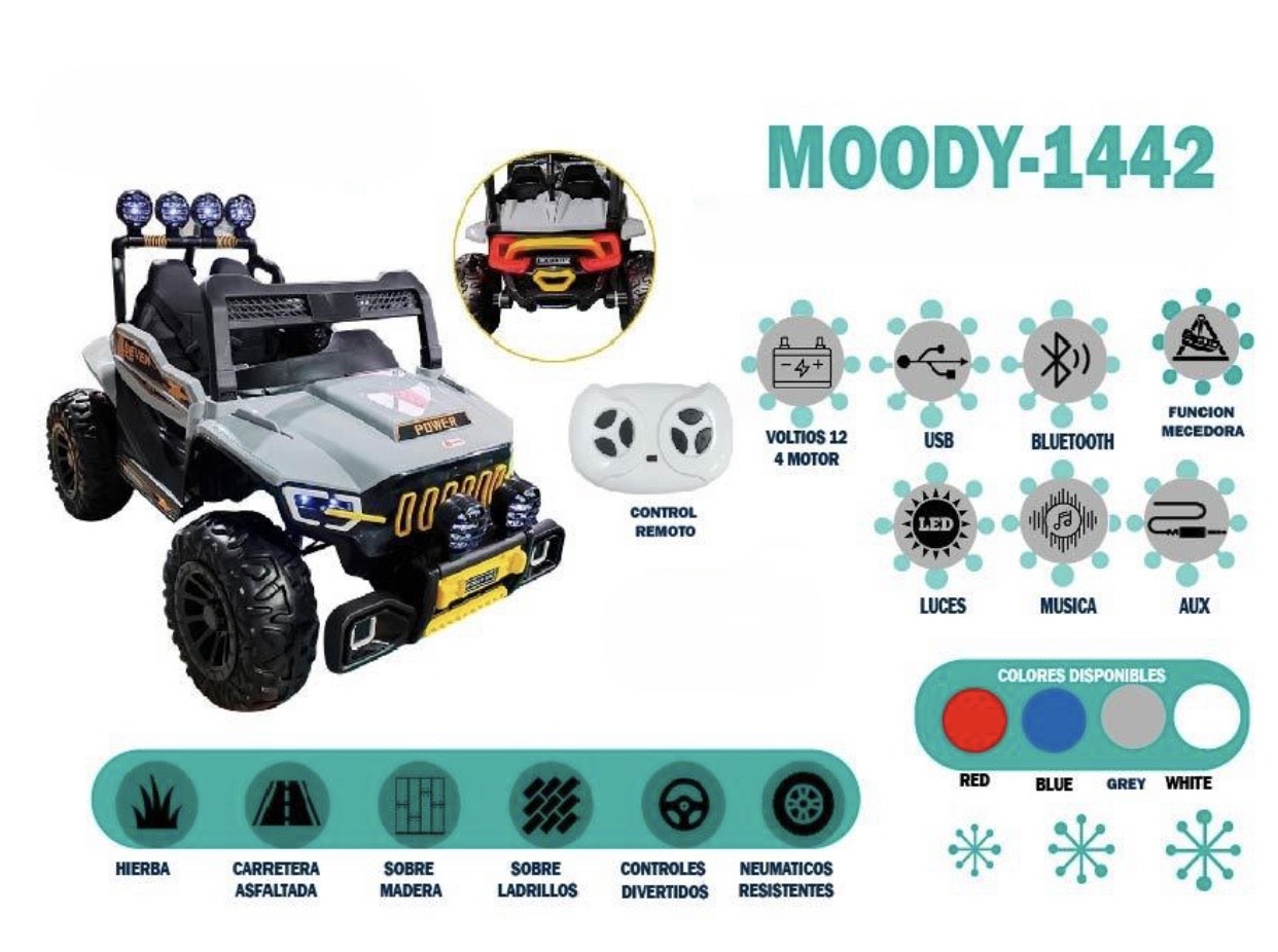 CARRO MOODY 1441 BEBESITOS