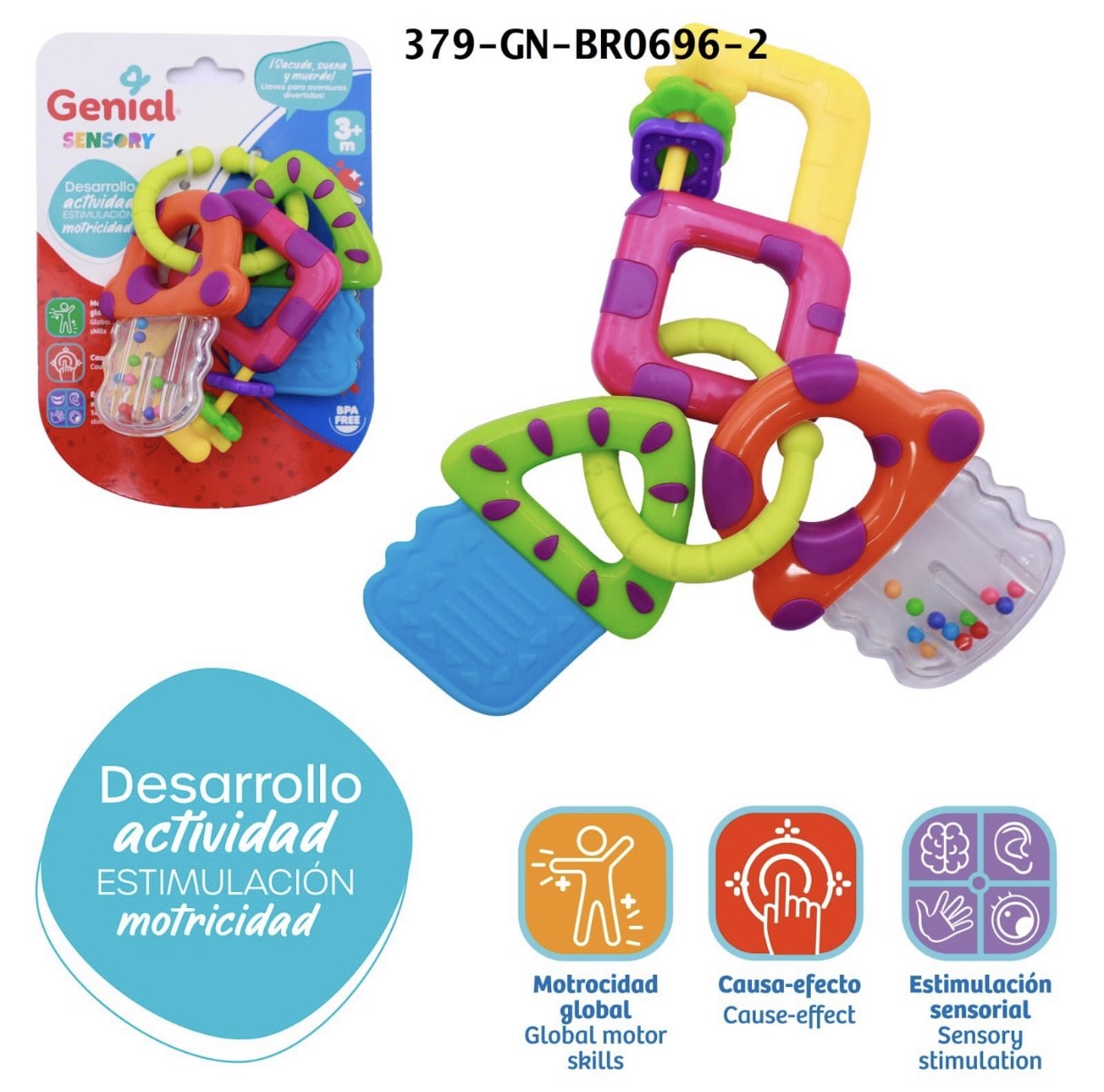 LLAVERO SONAJERO GENIAL