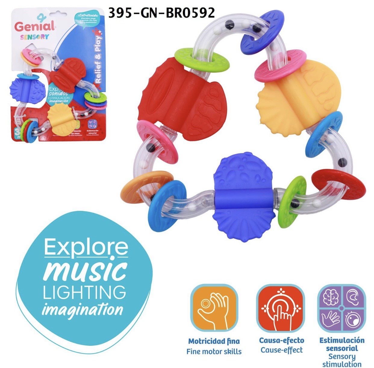 JUGUETE SONAJERO GENIAL