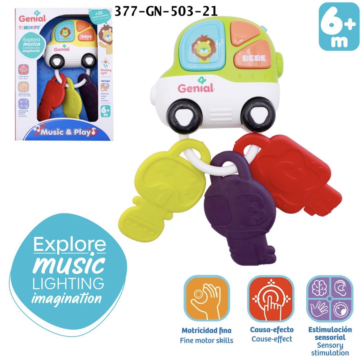 CARRO MUSICAL GENIAL