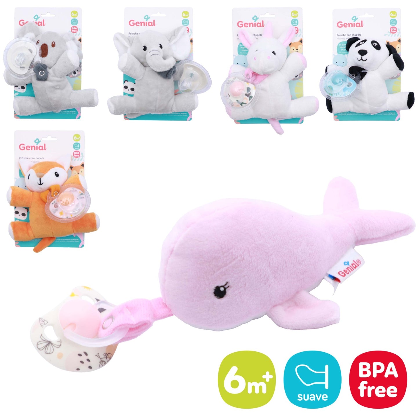 PELUCHE MAS CHUPON GENIAL