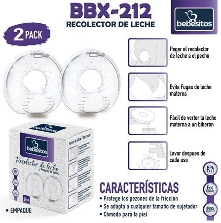 RECOLECTORES DE LECHE BBX 212 BEBESITOS