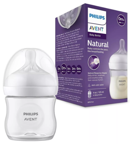 BIBERÓN AVENT NATURAL 4OZ