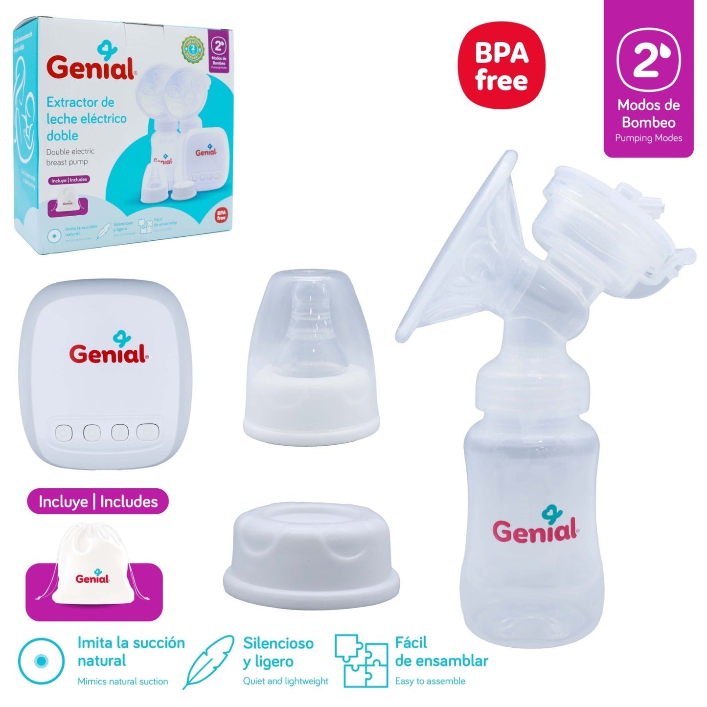 EXTRACTOR DOBLE ELECTRICO GENIAL