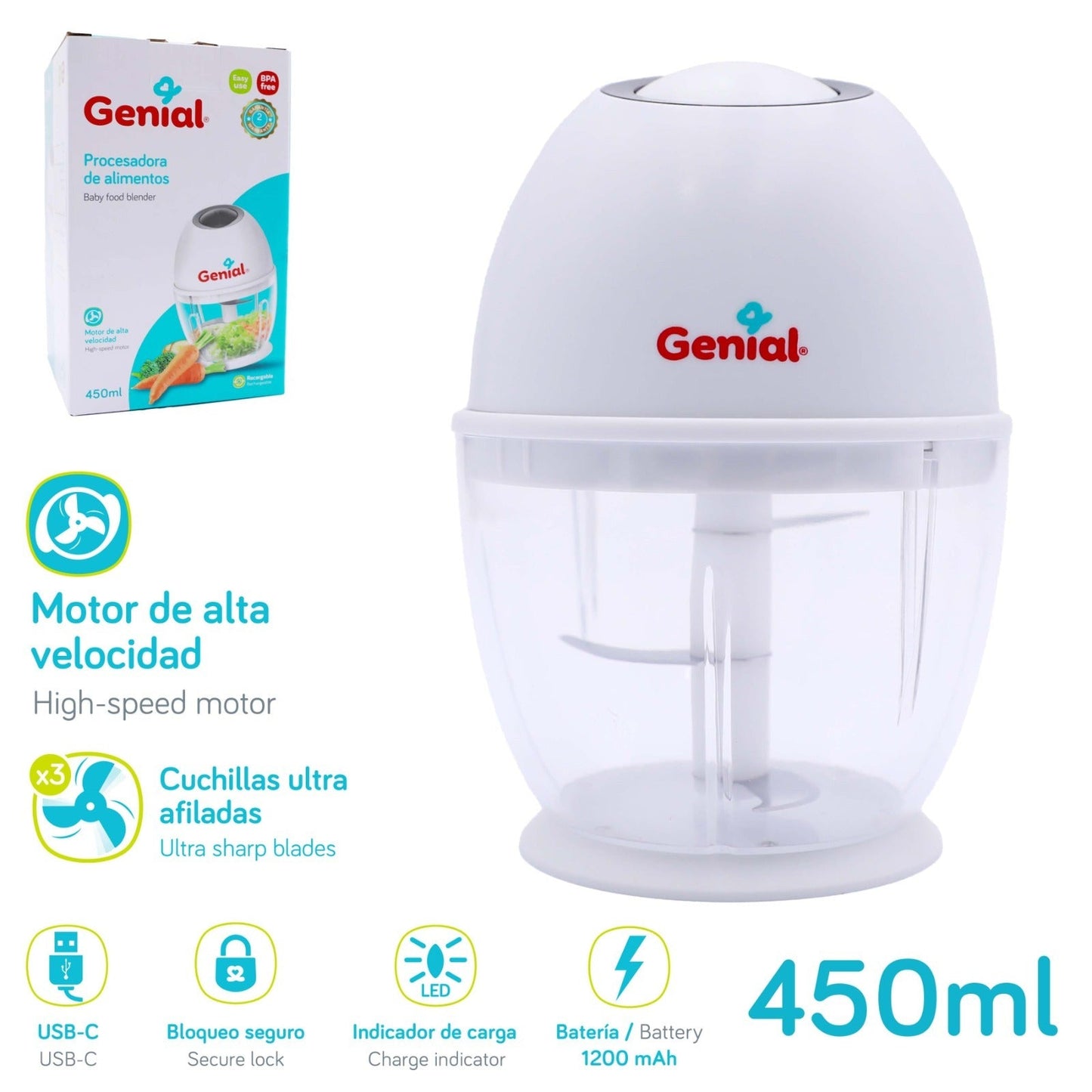 PROCESADORA DE ALIMENTOS GENIAL