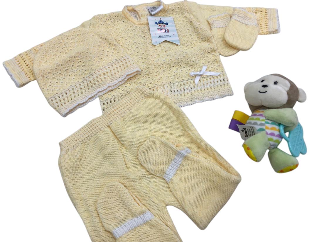SET TEJIDOS DE PRIMERA PUESTA NIÑA