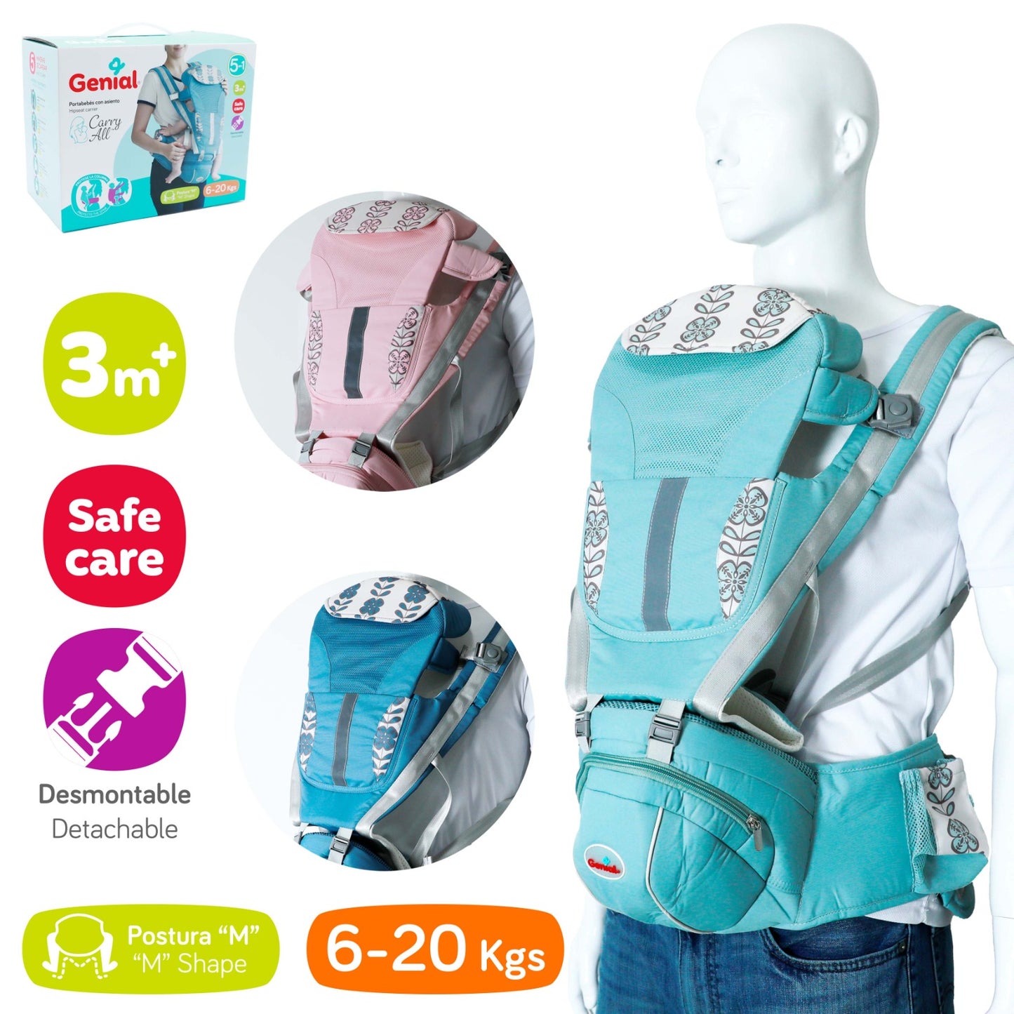 CANGURO ERGONOMICO GENIAL