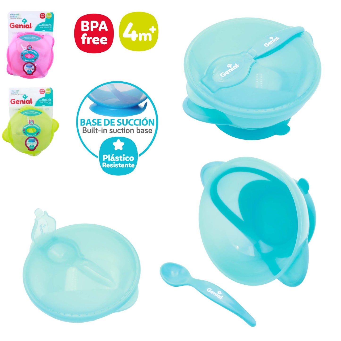 PLATO DE SUCCION Y ASA GENIAL