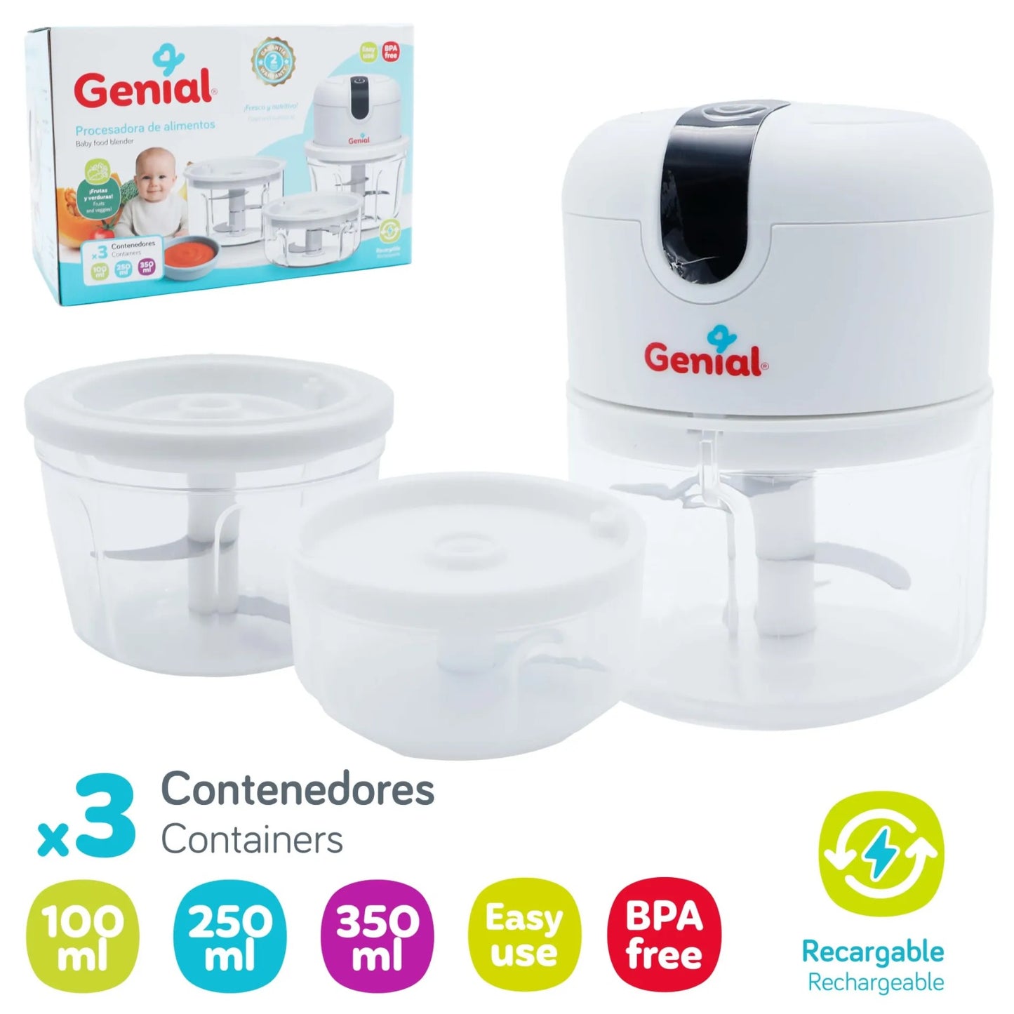 PROCESADOR 06S DE ALIMENTOS GENIAL