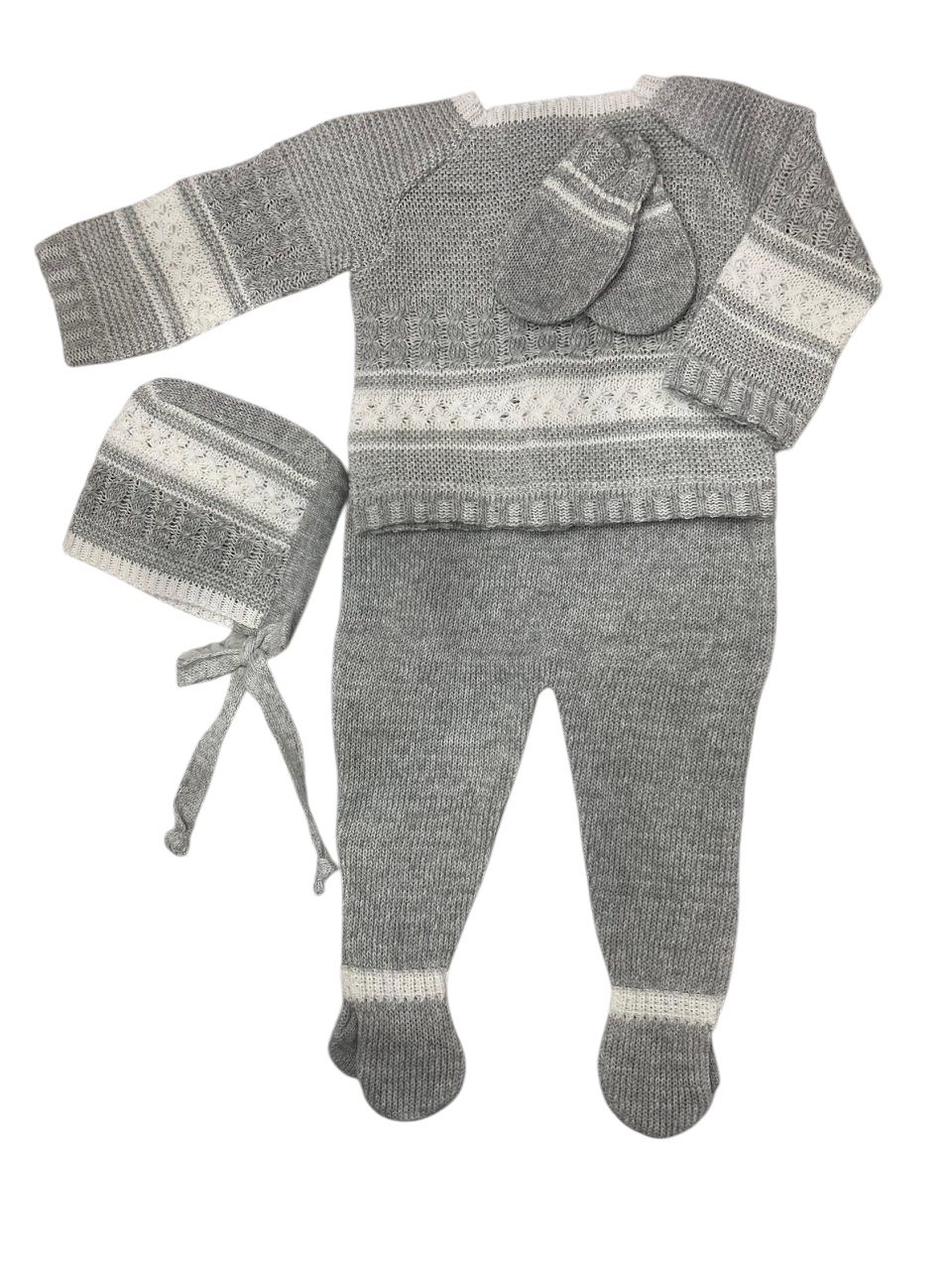 CONJUNTO TEJIDO PRIMERA PUESTA NIÑO