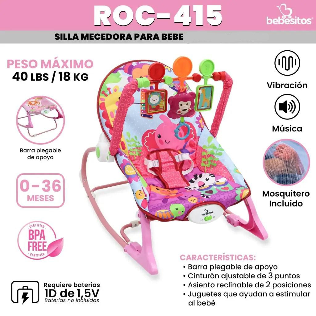 SILLA MECEDORA ROC 415 BEBESITOS