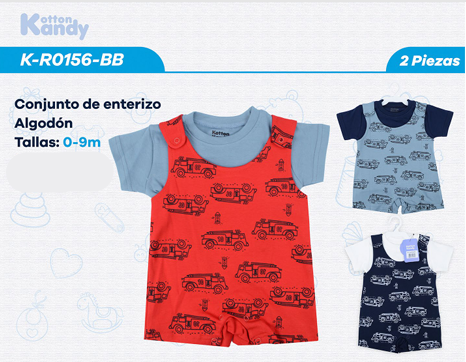 CONJUNTO 2 PIEZAS 0156 KOTTON KANDY