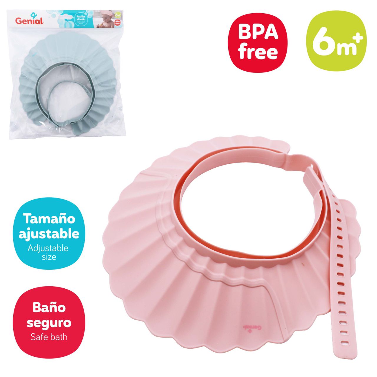 GORRO PROTECTOR DE BAÑO GENIAL