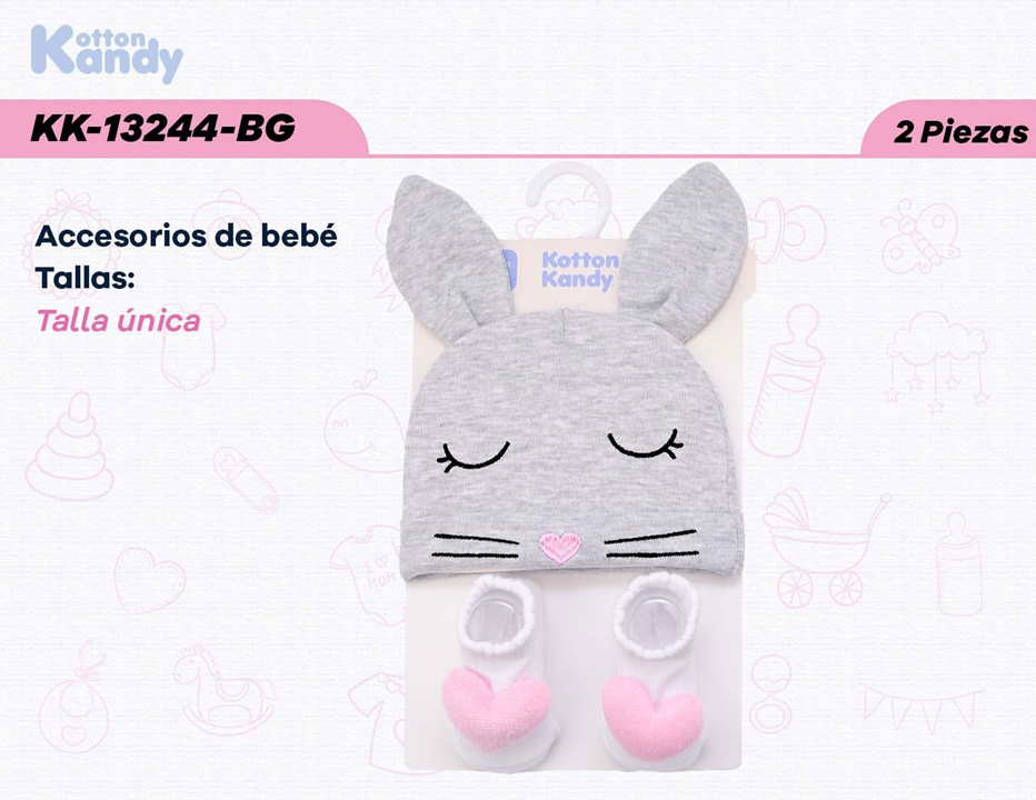 SET 2 PIEZAS CONEJO KOTTON KANDY