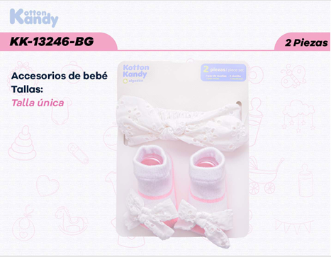 SET 2 PIEZAS 13246 KOTTON KANDY