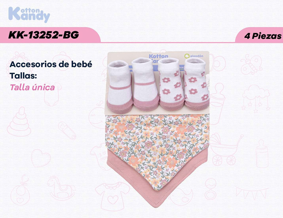 SET 4 PIEZAS 13252 KOTTON KANDY