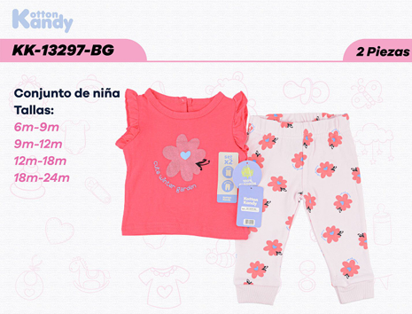 CONJUNTO 2 PIEZAS 13297 KOTTON KANDY