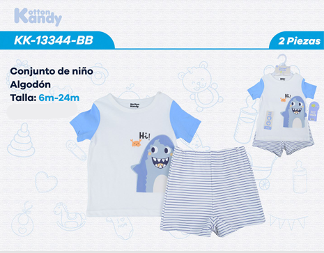 CONJUNTO 2 PIEZAS 13344 KOTTON KANDY