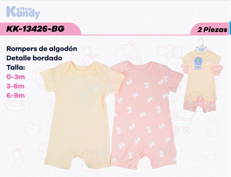 CONJUNTO 2 PIEZAS 13426 KOTTON KANDY