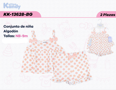 CONJUNTO 2 PIEZAS 13628 KOTTON KANDY