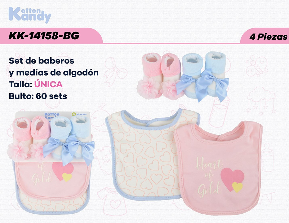 SET 4 PIEZAS 14158 KOTTON KANDY
