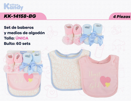 SET 4 PIEZAS 14158 KOTTON KANDY