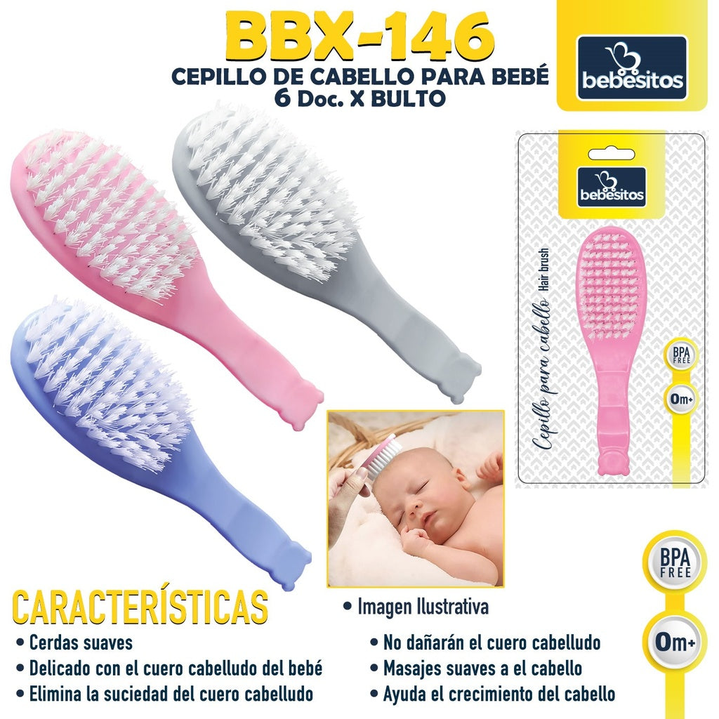 CEPILLO DE PEINAR BEBESITOS