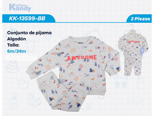 PIJAMA 2 PIEZAS 13599 KOTTON KANDY