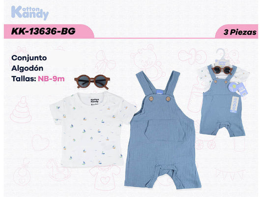 SET 3 PIEZAS 13636 KOTTON KANDY
