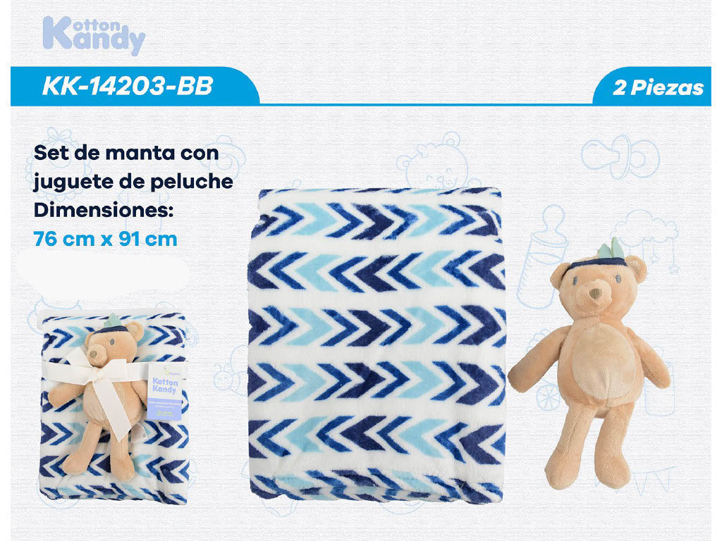 MANTA DE APEGO 14203 KOTTON KANDY