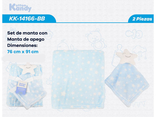 MANTA DE APEGO 14167 KOTTON KANDY