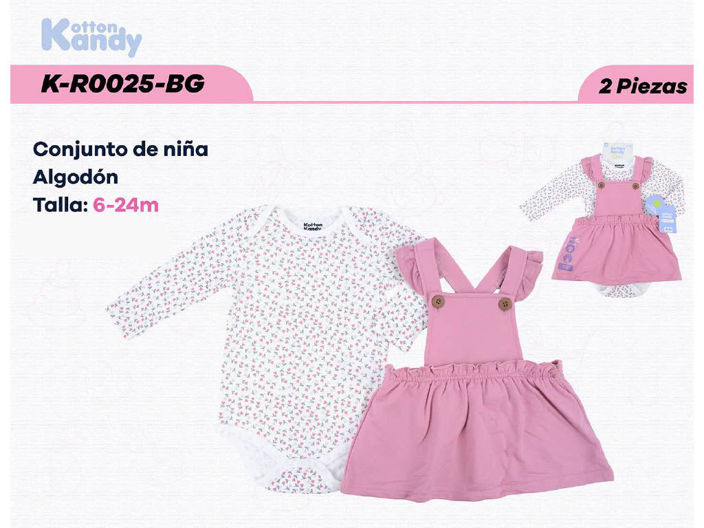 CONJUNTO 2 PIEZAS 0025 KOTTON KANDY