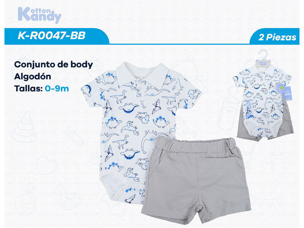CONJUNTO 2 PIEZAS 0047 KOTTON KANDY