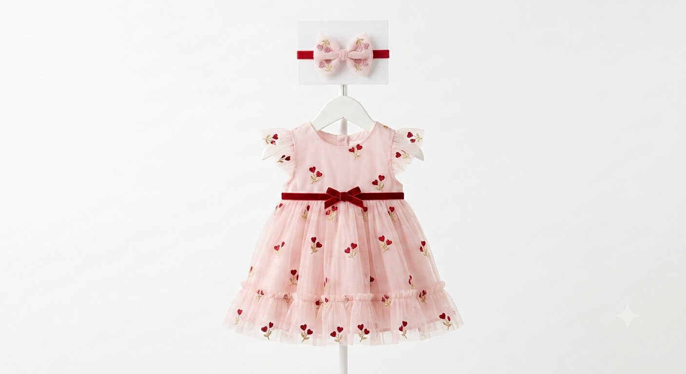 VESTIDO CEREZA LITTLE LASS