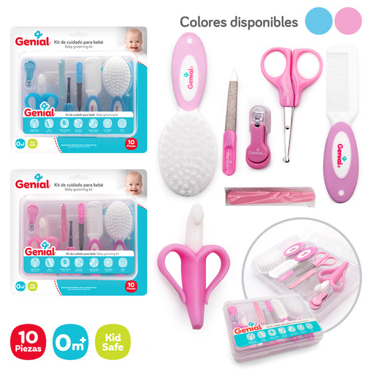 SET DE CUIDADOS 10 PIEZAS GENIAL