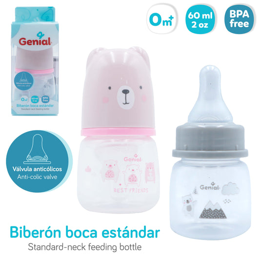 BIBERÓN BOCA ESTANDAR GENIAL