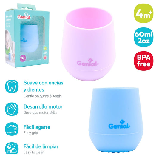 VASO DE SILICON GENIAL