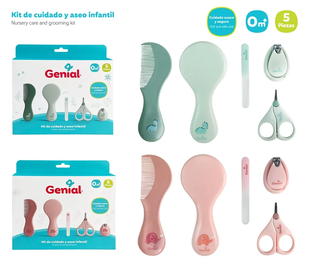 SET DE HIGENE DE 5 PIEZAS BK GENIAL